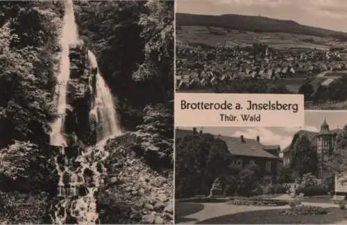 Brotterode - 3 Teilbilder - 1960