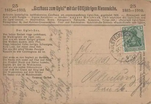 Ugleisee - mit Wald