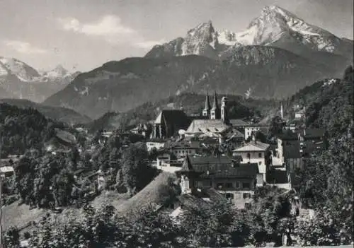 Berchtesgaden - mit Watzmann - 1973