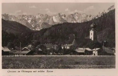 Grassau - mit Wildem Kaiser