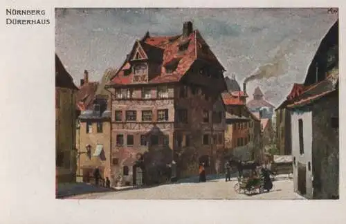 Nürnberg - Dürerhaus - ca. 1955