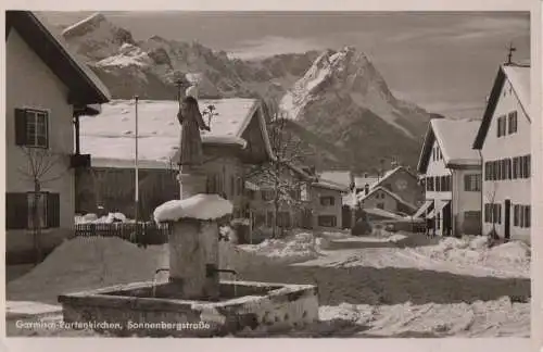 Garmisch-Partenkirchen - Sonnenbergstraße - 1953