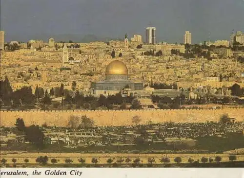 Israel - Jerusalem - Israel - Ansicht