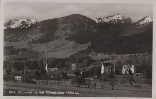 Brannenburg - mit Wendelstein - ca. 1955