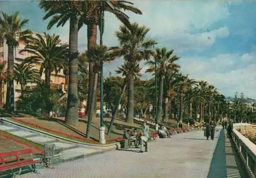 Italien - Italien - Sanremo - San Remo - Passeggiata Imperatrice - ca. 1975