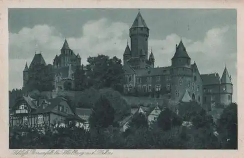 Weilburg - Schloß Braunfels - ca. 1950