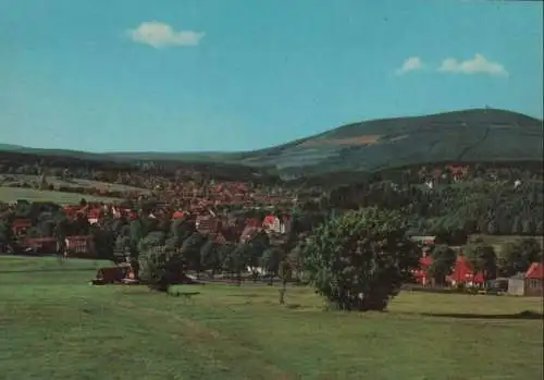 Braunlage - Blick zum Wurmberg - ca. 1975