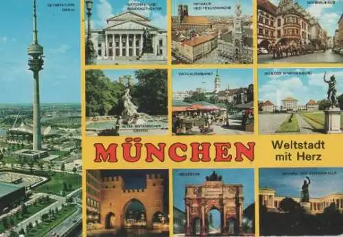 München u.a. Siegestor - 1986