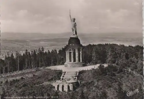 Hermannsdenkmal bei Hiddesen - 1955