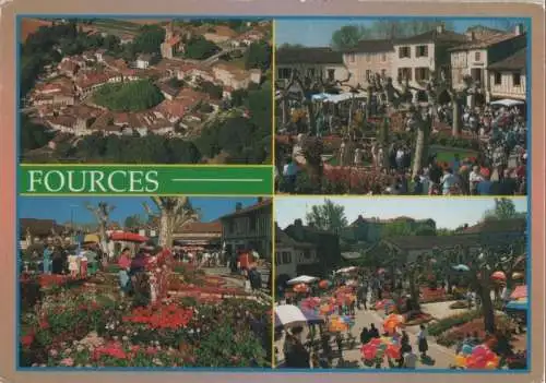 Frankreich - Frankreich - Fources - mit 4 Bildern - 1995