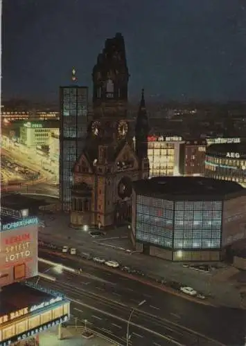 Berlin-Charlottenburg, Gedächtniskirche - 1972