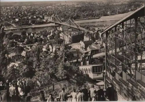 Dresden - Blick auf Loschwitz und Blasewitz - 1967