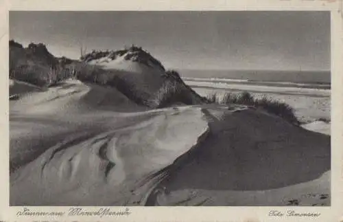 Westerland - Dünen am Meeresstrande - 1935