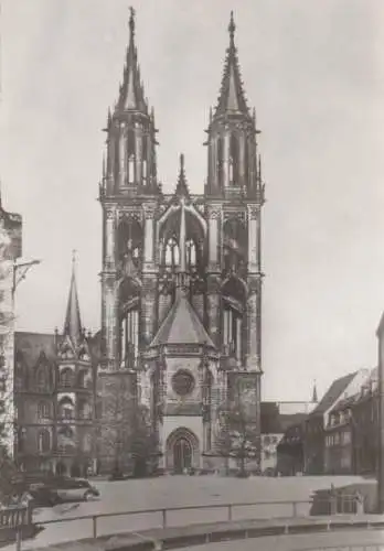 Meißen - Dom - Westfassade - ca. 1985