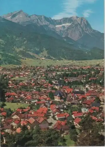 Partenkirchen - mit Zugspitzgruppe - 1990