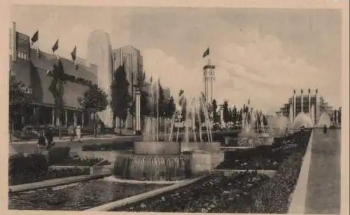 Belgien - Belgien - Brüssel - Bruxelles - Exposition Universelle, vue de ensemble - 1935