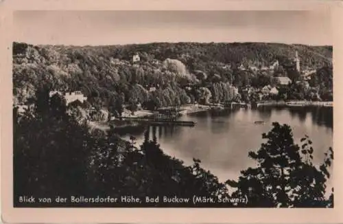 Buckow - Blick von der Bollersdorfer Höhe - 1963