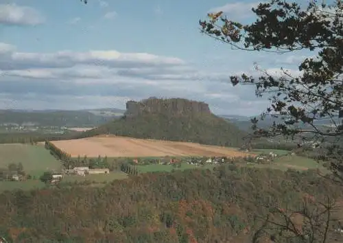 Elbsandsteingebirge - Blick zum Lilienstein - 1995