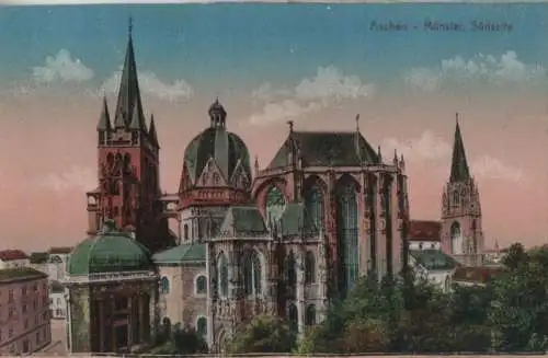 Aachen - Münster, Südseite - ca. 1925