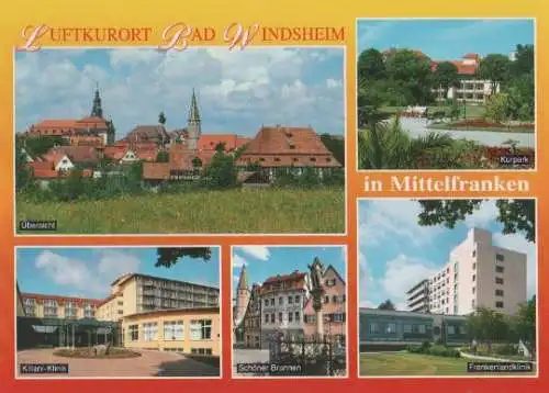 Bad Windsheim u.a. Frankenlandklinik - ca. 1995