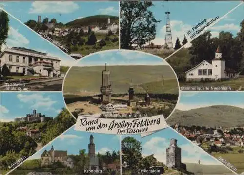 Großer Feldberg - u.a. Stahlheilquelle Neuenhain - ca. 1970