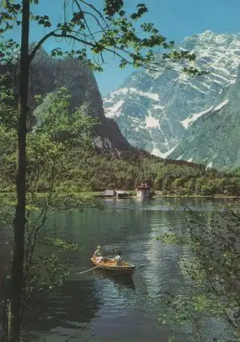 Königssee - mit Hachelwand - ca. 1985