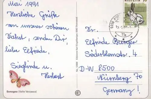 Schweiz - Ticino - Schweiz - Sonogno