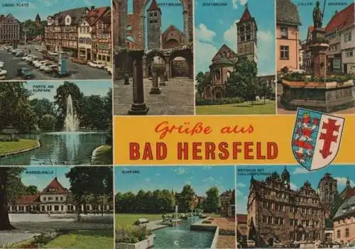 Bad Hersfeld - u.a. Stiftsruine - 1972