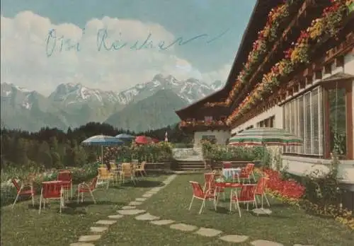 Sonthofen - Allgäuer Berghof mit Alpe Eck - 1960