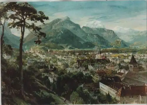 Bad Reichenhall - nach Gemälde von Compton