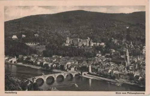 Heidelberg - Blick vom Philosophenweg