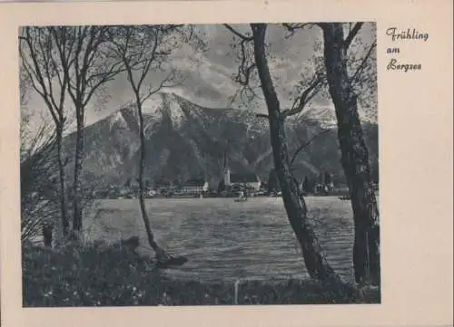 Rottach-Egern - Frühling am Bergsee - ca. 1955