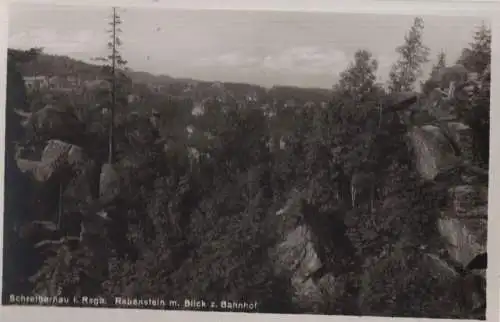 Schreiberhau - Blick zum Bahnhof