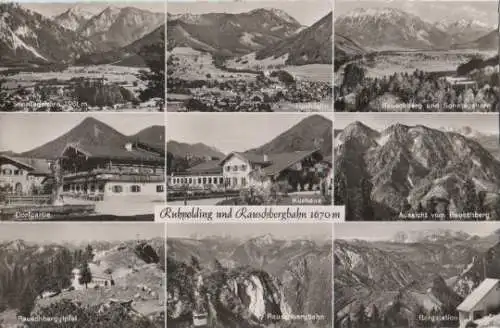 Ruhpolding u. Rauschbergbahn - 1959