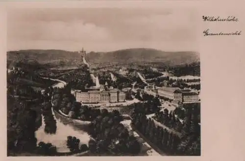 Kassel-Wilhelmshöhe - Gesamtansicht - ca. 1950