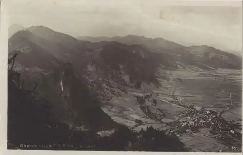 Oberammergau - Tiefblick vom Laber