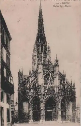 Frankreich - Frankreich - Rouen - Eglise Saint-Maclon - ca. 1935