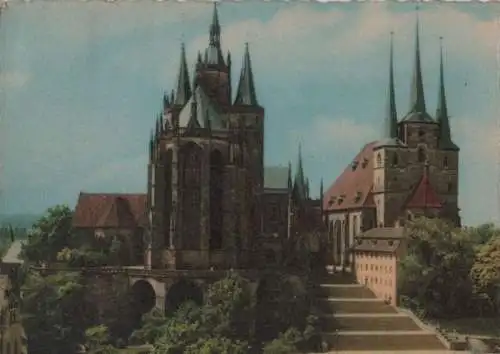 Erfurt - Dom und Severikirche