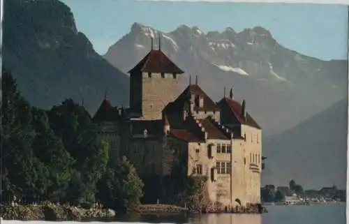 Schweiz - Lac Léman - Schweiz - Chateau de Chillon