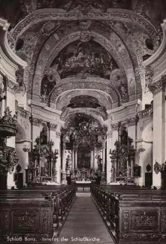 Bad Staffelstein, Kloster Banz - Inneres der Schlosskirche