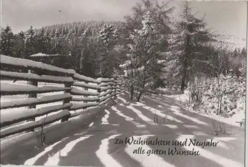 Zu Weihnachten Schneelandschaft