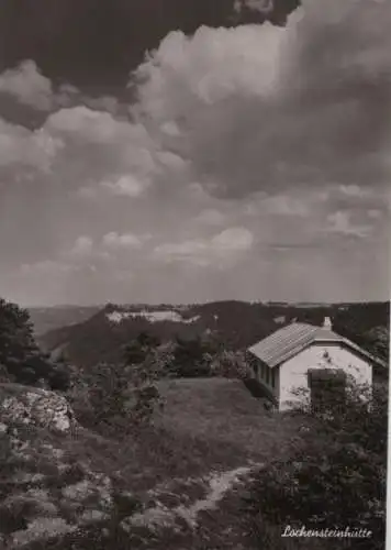 Lochenstein - Albvereinshütte, Blick z. Hörnle - ca. 1965