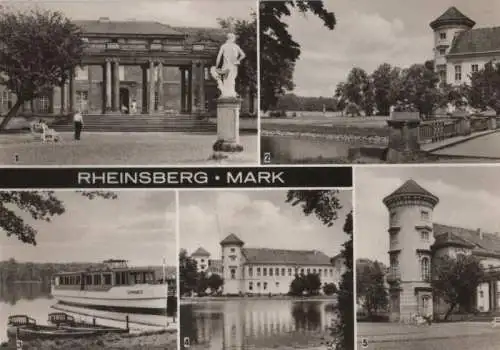 Rheinsberg - u.a.Dampferanlegestelle - 1973