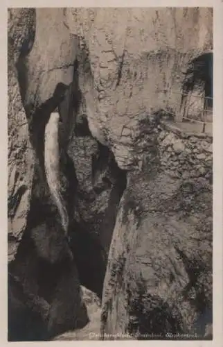 Schweiz - Schweiz - Rosenlaui - Gletscherschlucht, Elephantenkopf - ca. 1955