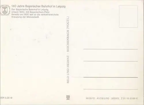 Leipzig - Bayrischer Bahnhof (Repro)