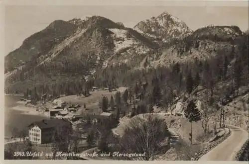 Kochel--Urfeld - mit Kesselbergstraße