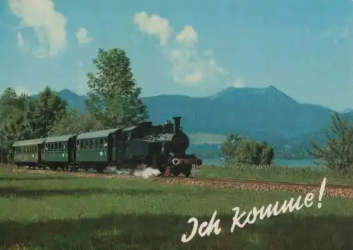 Dampflokomotive ich komme