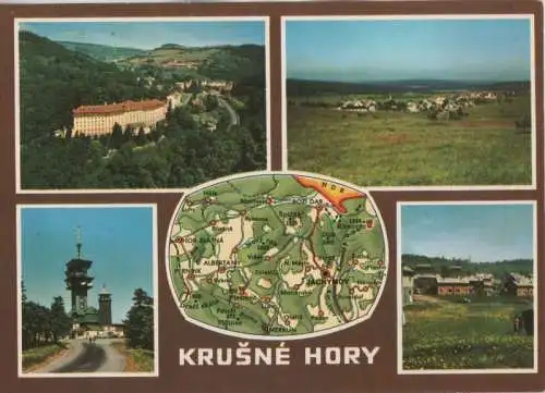 Tschechien - Tschechien - Krusne hory - Erzgebirge - mit 4 Bildern - ca. 1980