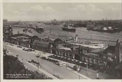 Hamburg - Blick von Navigationsschule