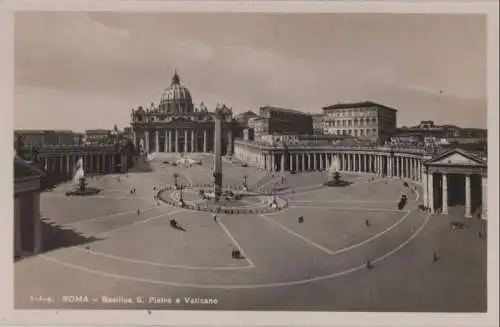 Italien - Italien - Rom - Roma - Basilica S. Pietro e Vaticano - ca. 1960